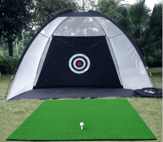 STORAZONE Woman fashion and Outdoor Golf Practice Net Tent Golf Hitting Cage Garden Grassland Practice Tent Golf Training Equipment Mesh Outdoor