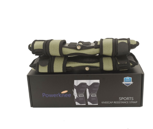 STORAZONE Woman fashion and Outdoor Green box High Quality Knee Brace Patella Booster Spring Knee Brace Support For Mountaineering Squat Sports Knee Booster