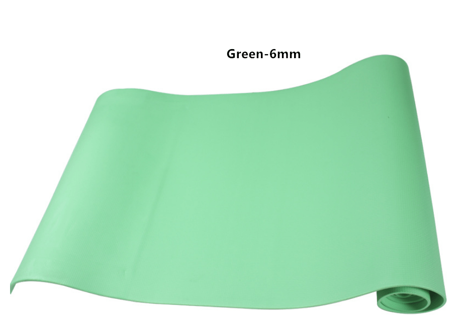 STORAZONE Woman fashion and Outdoor Green6mm Super Soft  EVA Fitness Composite Mat Yoga Mat 4mm 6mm