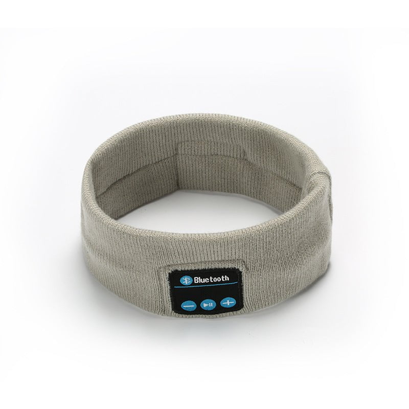 STORAZONE Woman fashion and Outdoor Grey1 Wireless Bluetooth Headband Outdoor Fitness Yoga Headband