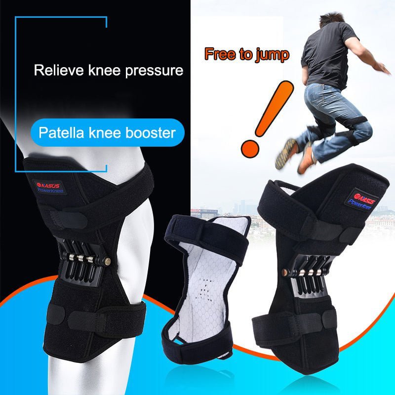 STORAZONE Woman fashion and Outdoor High Quality Knee Brace Patella Booster Spring Knee Brace Support For Mountaineering Squat Sports Knee Booster