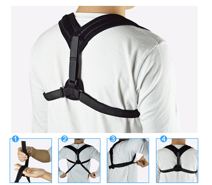 STORAZONE Woman fashion and Outdoor Medical Clavicle Posture Corrector Lower Back Correction Belt For Children