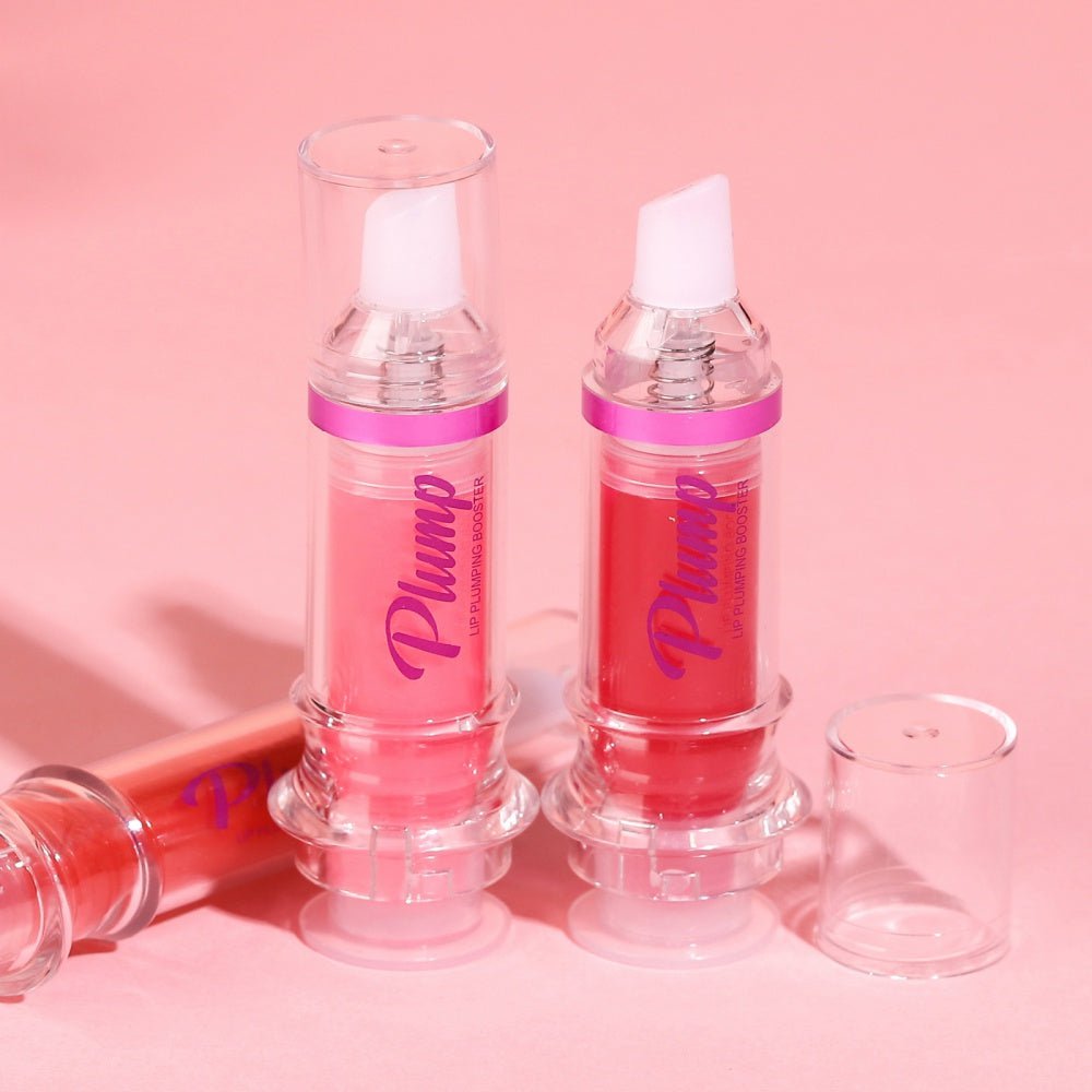 STORAZONE Woman fashion and Outdoor New Tube Lip Rich Lip Color Slightly Spicy Lip Honey Lip Glass Mirror Face Lip Mirror Liquid Lipstick