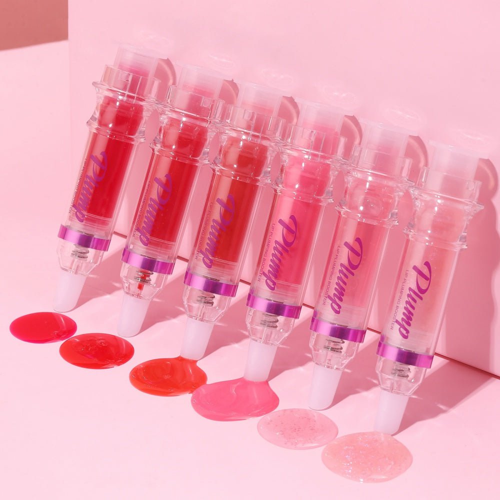 STORAZONE Woman fashion and Outdoor New Tube Lip Rich Lip Color Slightly Spicy Lip Honey Lip Glass Mirror Face Lip Mirror Liquid Lipstick