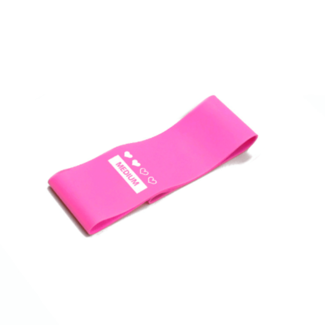 STORAZONE Woman fashion and Outdoor Pink Resistance Bands Sealing Elastic Booty Sport Bodybuilding Rubber Band For Fitness Gym Leagues Equipment Sports Mini Yoga