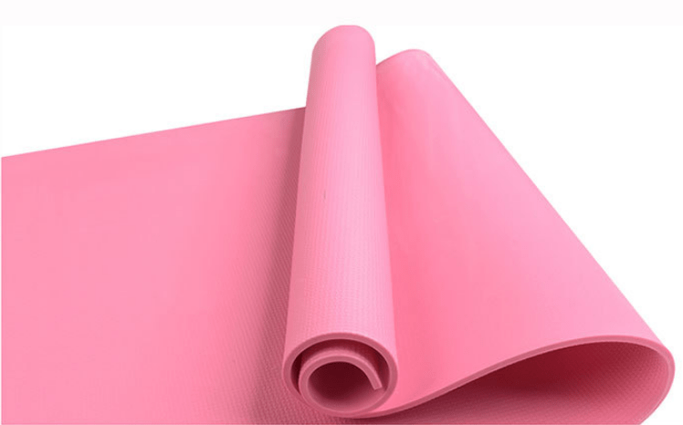 STORAZONE Woman fashion and Outdoor Red Super Soft  EVA Fitness Composite Mat Yoga Mat 4mm 6mm