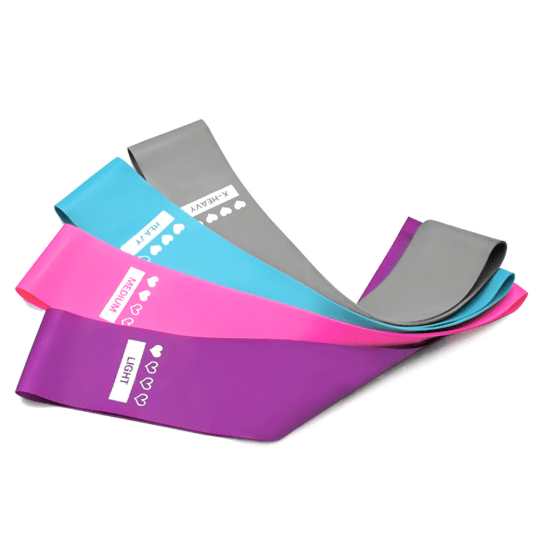 STORAZONE Woman fashion and Outdoor Resistance Bands Sealing Elastic Booty Sport Bodybuilding Rubber Band For Fitness Gym Leagues Equipment Sports Mini Yoga