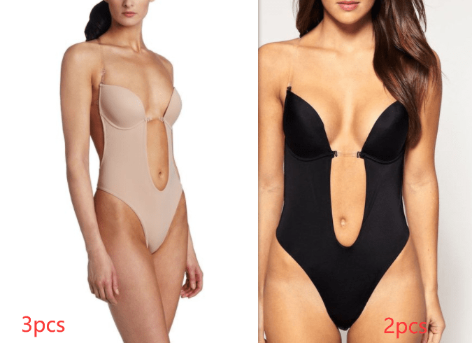 STORAZONE Woman fashion and Outdoor Set1 / 3XL Backless Body Shaper Bra For Summer Evenning Dress