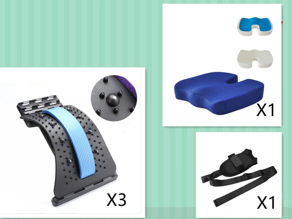 STORAZONE Woman fashion and Outdoor Set3 / Set Lumbar Tractor Waist Traction Therapy Lumbar Orthosis Lumbar Intervertebral Disc Waist Prominent Back Pain Relief