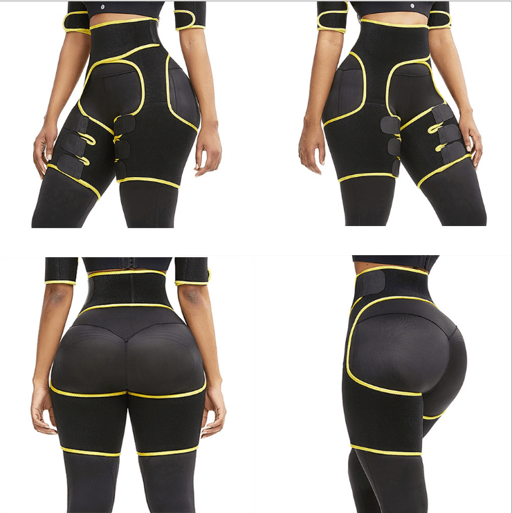 STORAZONE Woman fashion and Outdoor Sports Waist Belt Adjustable One-piece Girdle Leg Straps