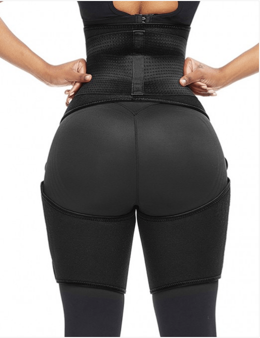 STORAZONE Woman fashion and Outdoor Sports Waist Belt Adjustable One-piece Girdle Leg Straps