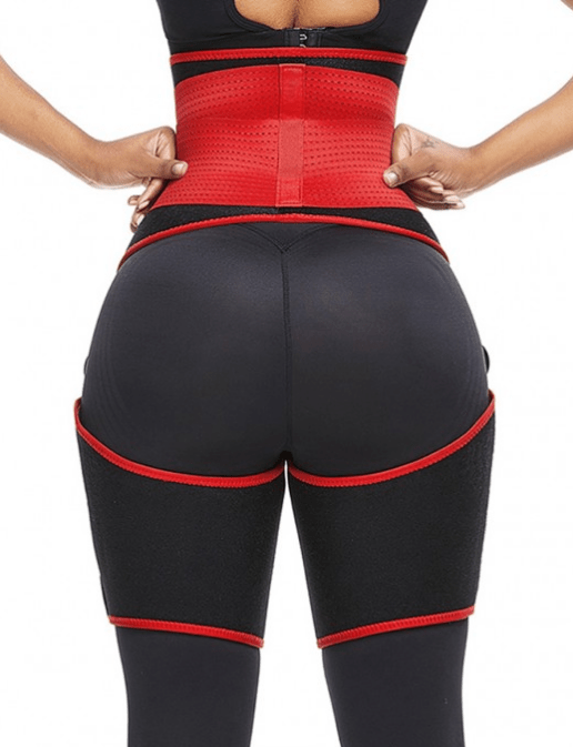 STORAZONE Woman fashion and Outdoor Sports Waist Belt Adjustable One-piece Girdle Leg Straps