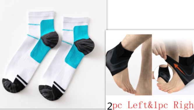 STORAZONE Woman fashion and Outdoor Suit / Suit / Suit Ankle Support Brace Safety Running Basketball Sports Ankle Sleeves