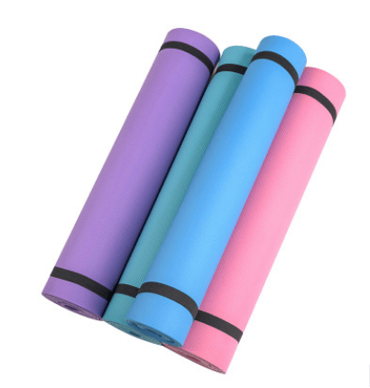 STORAZONE Woman fashion and Outdoor Super Soft  EVA Fitness Composite Mat Yoga Mat 4mm 6mm