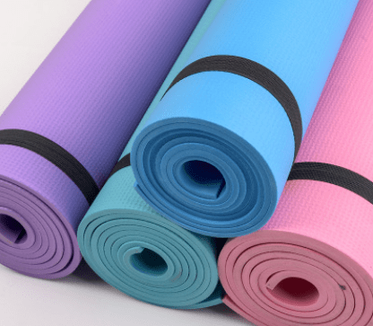 STORAZONE Woman fashion and Outdoor Super Soft  EVA Fitness Composite Mat Yoga Mat 4mm 6mm