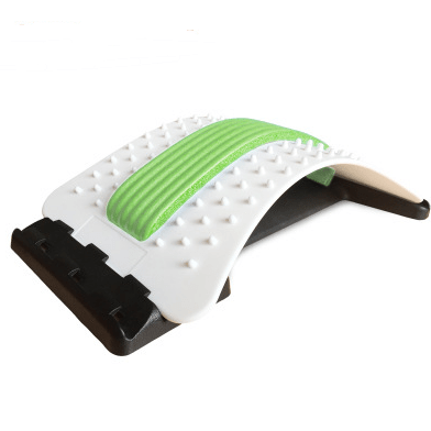 STORAZONE Woman fashion and Outdoor White green / English pack Lumbar Tractor Waist Traction Therapy Lumbar Orthosis Lumbar Intervertebral Disc Waist Prominent Back Pain Relief