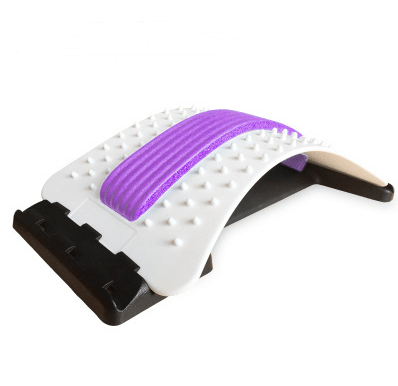STORAZONE Woman fashion and Outdoor White purple / English pack Lumbar Tractor Waist Traction Therapy Lumbar Orthosis Lumbar Intervertebral Disc Waist Prominent Back Pain Relief
