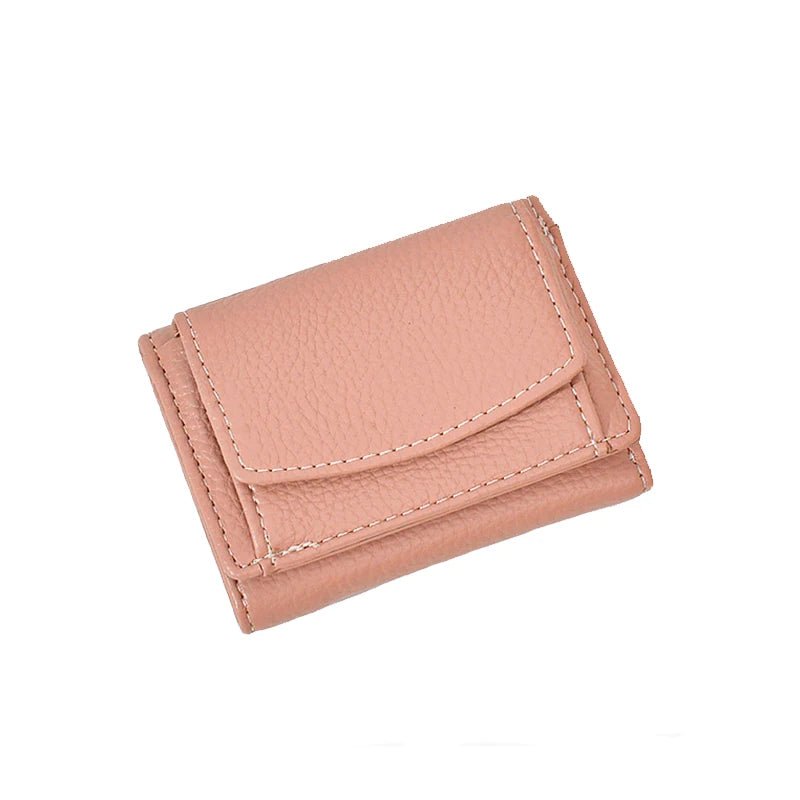 Storazone Women Men PU Leather Purses Female Cowhide Wallets Lady Small Coin Pocket Card Holder Mini Money Bag handbags Anti Rfid Wallet