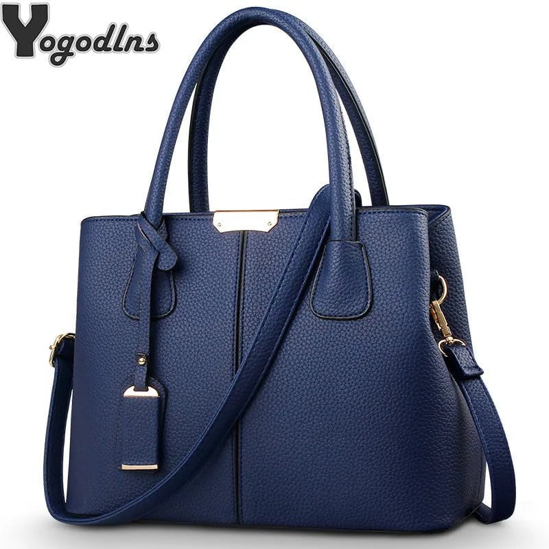 Storazone Women PU Leather Handbags Ladies Large Tote Bag Female Square Shoulder Bags Bolsas Femininas Sac New Fashion Crossbody Bags