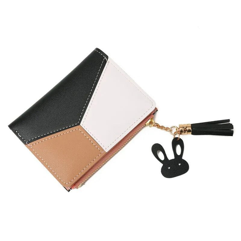 Storazone Women's Wallet PU Leather Women's Wallet Made of Leather Women Purses Card Holder Foldable Portable Lady Coin Purses