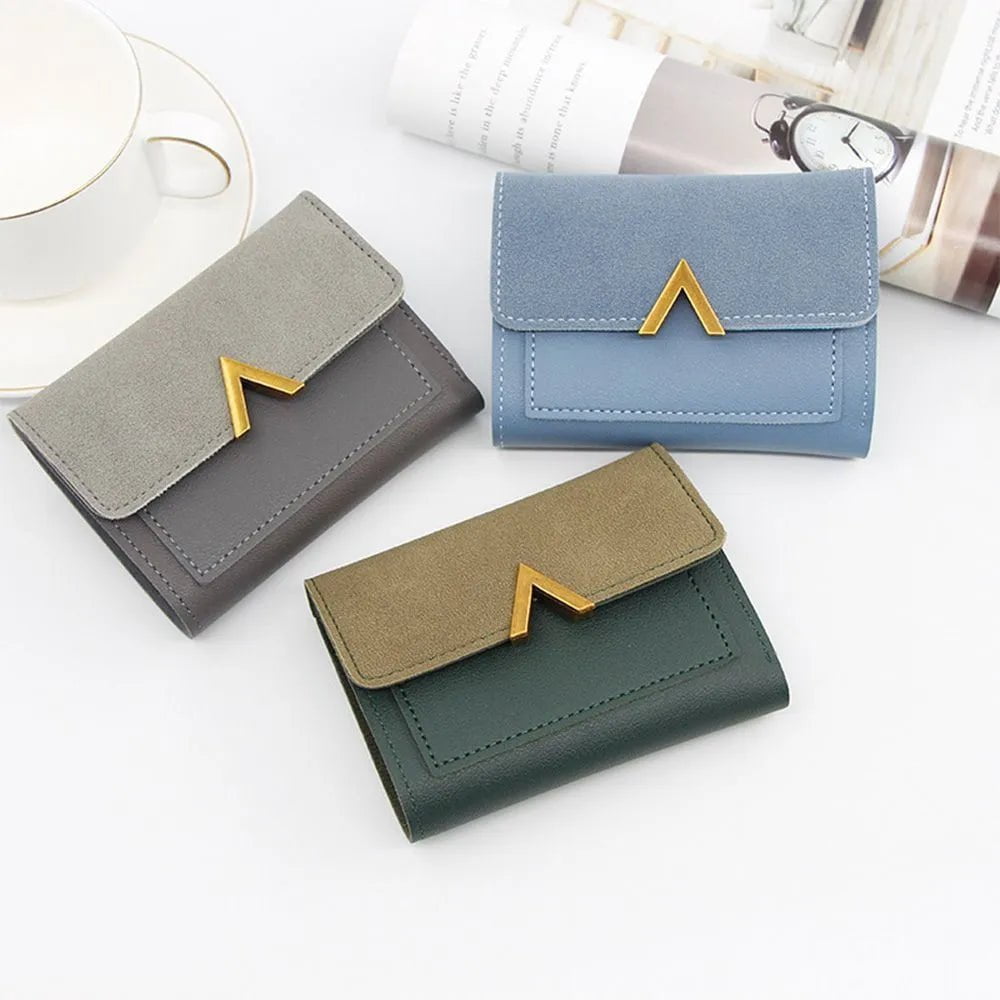 Storazone Women's Wallet Short Coin Purse Wallets Card Holder Handbag Ladies Small Wallet Female Hasp Mini Clutch Girl Money Bag