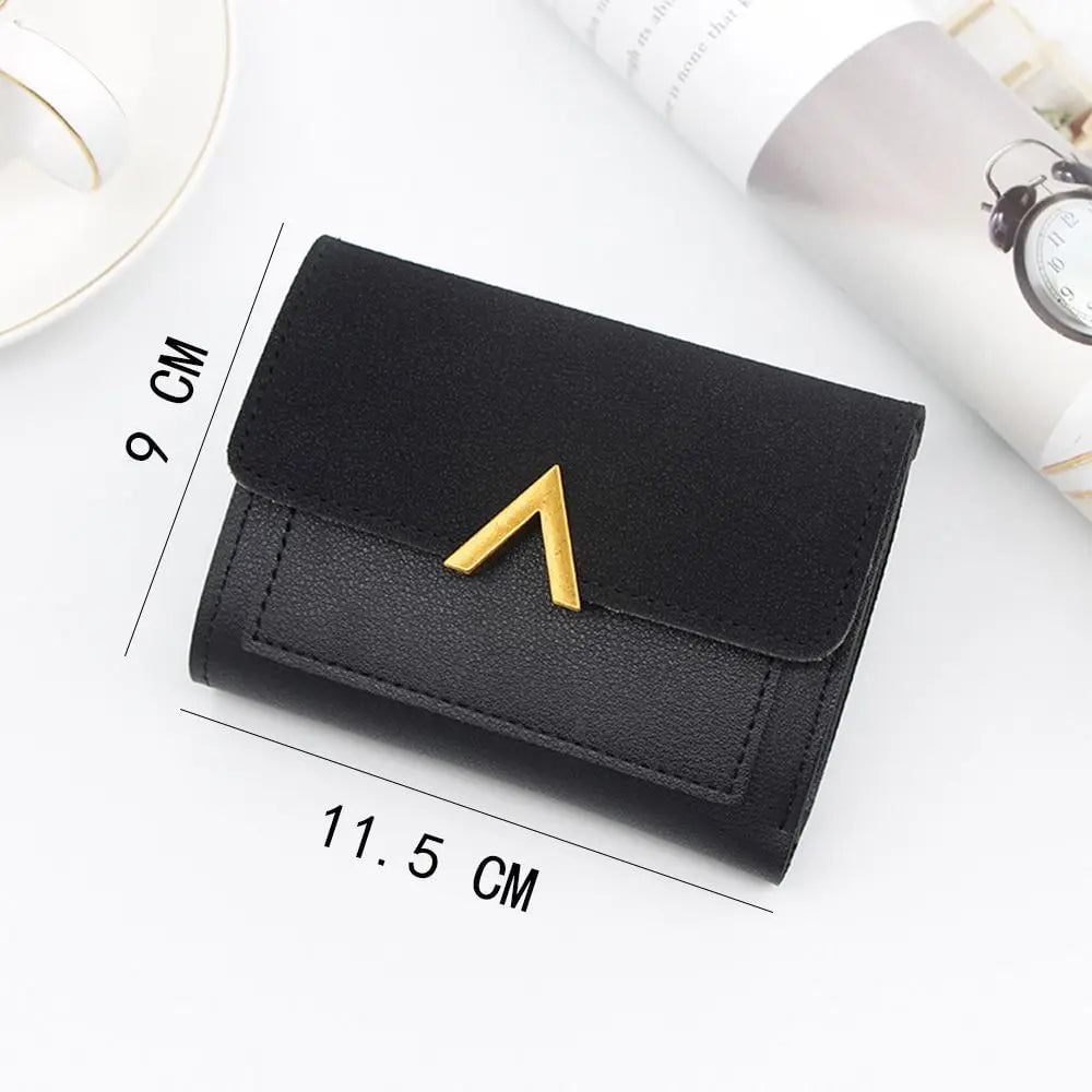 Storazone Women's Wallet Short Coin Purse Wallets Card Holder Handbag Ladies Small Wallet Female Hasp Mini Clutch Girl Money Bag