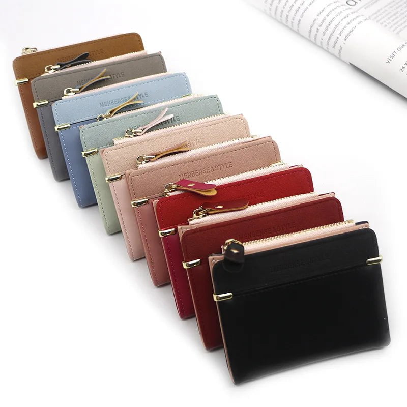 Storazone Women's Wallet Short Women Coin Purse Fashion Wallets For Woman Card Holder Small Ladies Wallet Female Hasp Mini Clutch For Girl