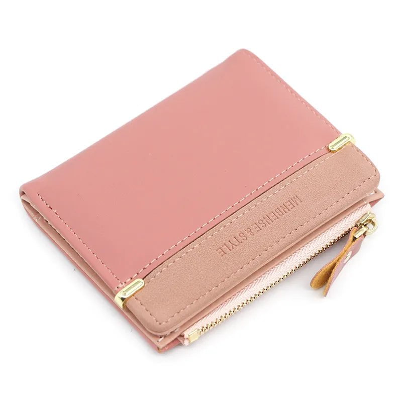 Storazone Women's Wallet Short Women Coin Purse Fashion Wallets For Woman Card Holder Small Ladies Wallet Female Hasp Mini Clutch For Girl