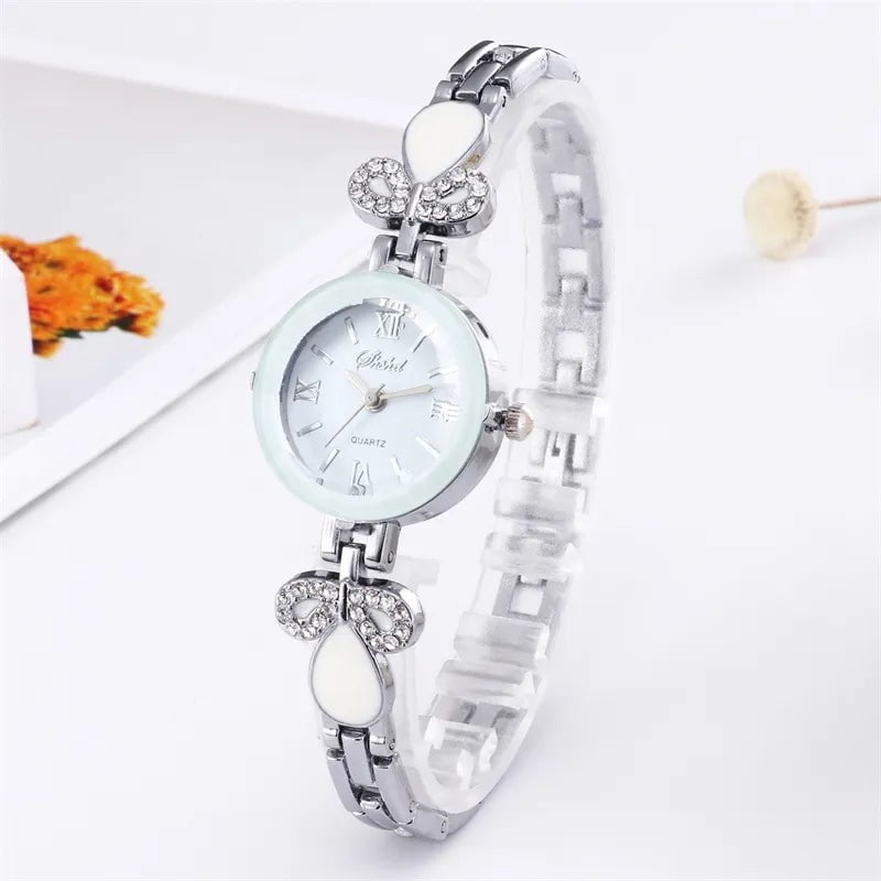 Storazone women watch 3 / CHINA Foreign trade antique watch fashion leather wrapped bracelet epidermis women table butterfly pendants wholesale children table