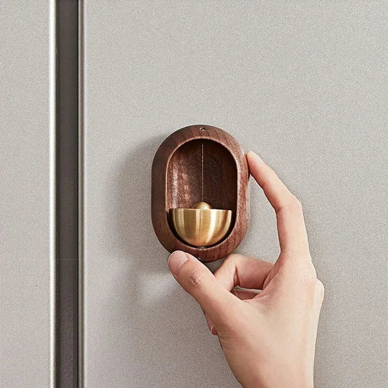 Storazone Wooden Doorbell Bird Bell Wind Chimes Wireless Doorbell for Home Entrance Door Bell Aesthetic Room Walll Decor 방 꾸미기 빈티지