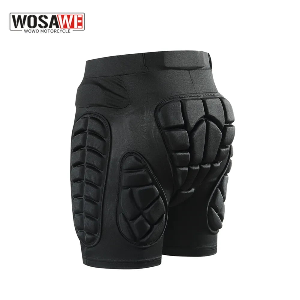 Storazone WOSAWE Motorcycle Shorts Skating Hip protector MTB Motocross Hip Paddeds Skiing Snowboard Shorts Protective Gear