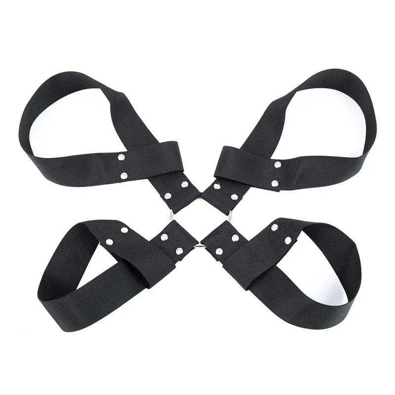 Storazone Wrist to Ankle Position Adjustable Hogtie HandCuffs Restraints Bedroom Adults Erotic Bondage SM Set Love Toy Couple Sexy Game