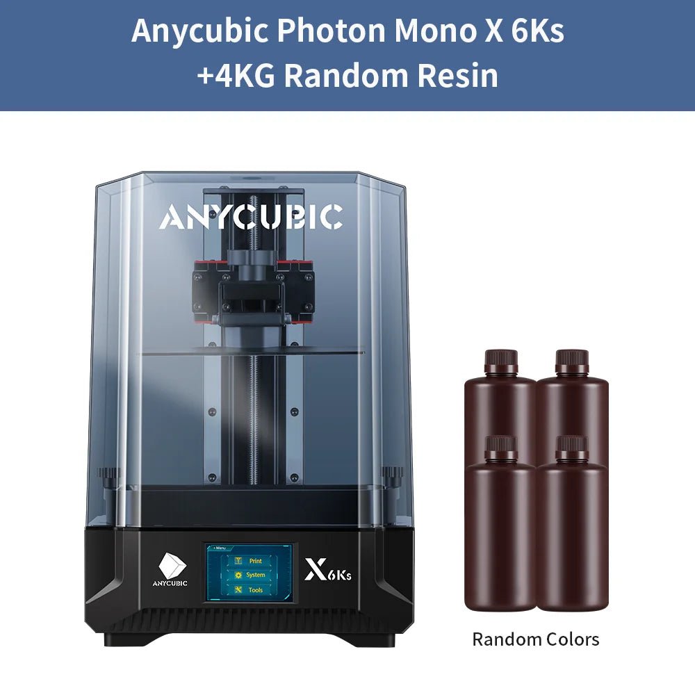 Storazone X 6Ks Add 4L / brazil ANYCUBIC Photon Mono X 6Ks LCD 3D Printer 9.1'' 6K Large Screen 3D Printing 4.76L Build Volume UV Resin SLA 3D Printers