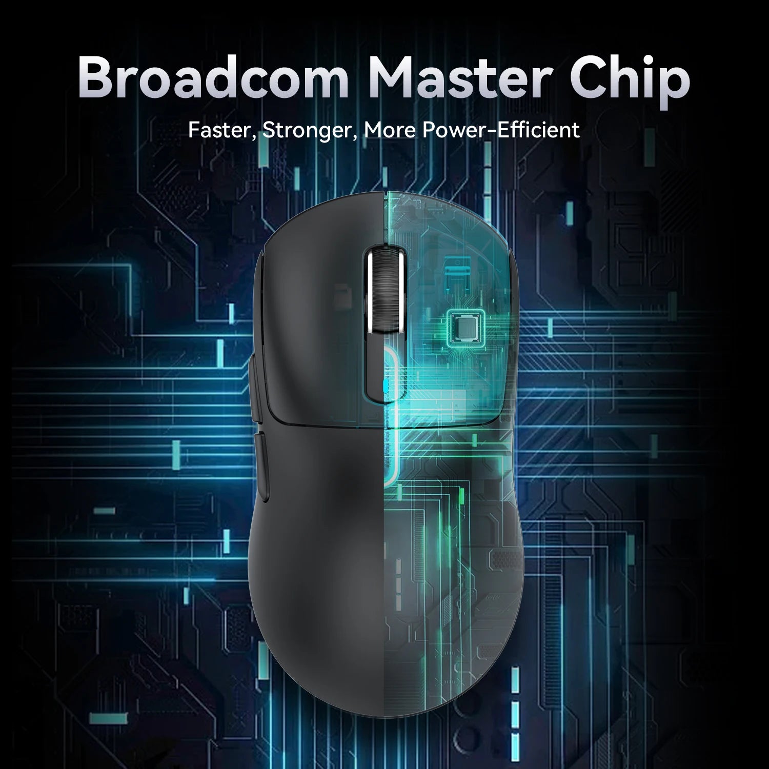 Storazone X3 PixArt PAW3395 Bluetooth Mouse 2.4G Tri-Mode Connection, 26000dpi, 650IPS, 49g Lightweight Macro Gaming Mouse