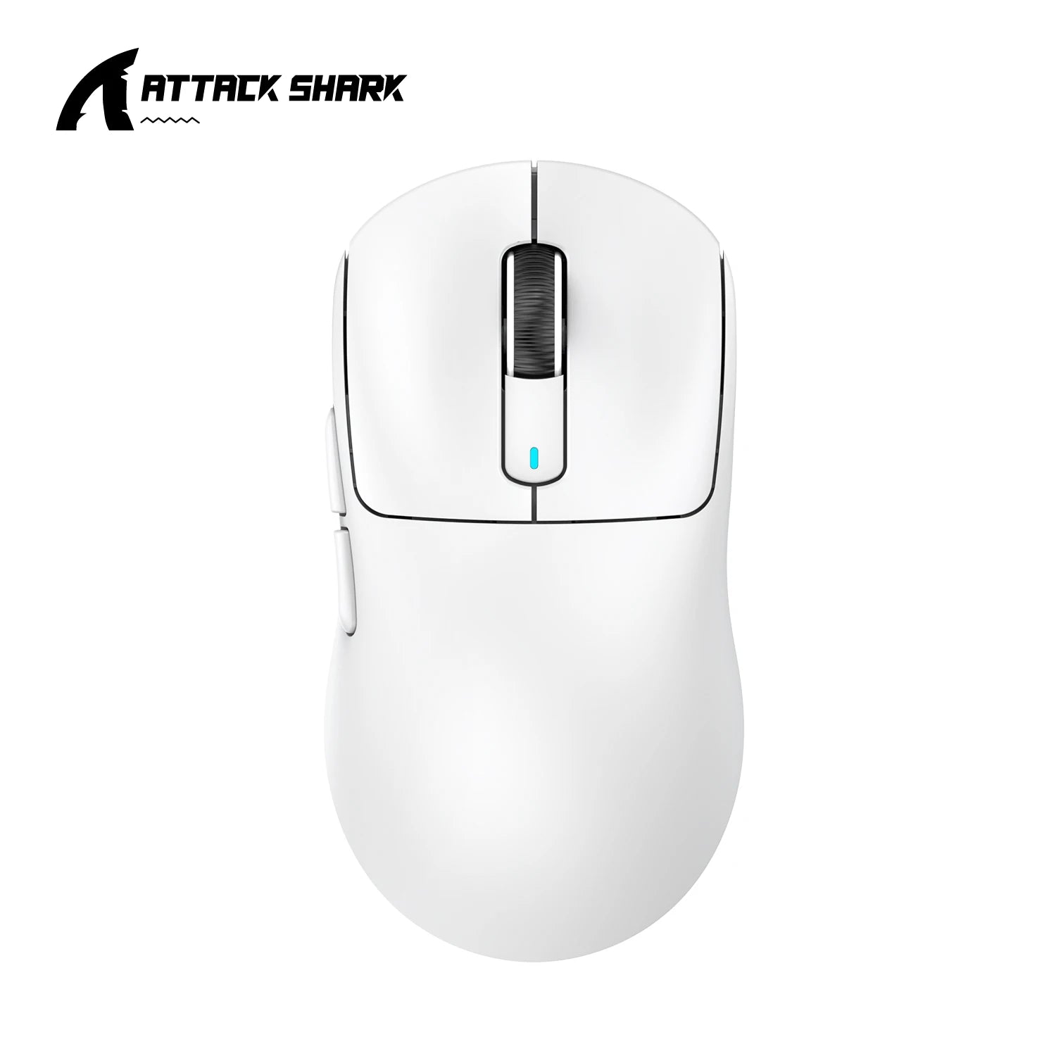 Storazone X3 White X3 PixArt PAW3395 Bluetooth Mouse 2.4G Tri-Mode Connection, 26000dpi, 650IPS, 49g Lightweight Macro Gaming Mouse