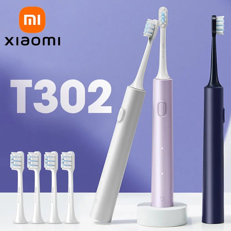 Storazone XIAOMI MIJIA Electric Sonic Toothbrush T302 USB Charge Rechargeable For Adult Waterproof Electronic Whitening Teeth Tooth Brush