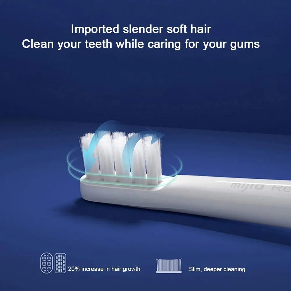 Storazone XIAOMI Mijia T100 Sonic Electric Toothbrush Mi Smart Tooth Brush Colorful USB Rechargeable IPX7 Waterproof For Toothbrushes head