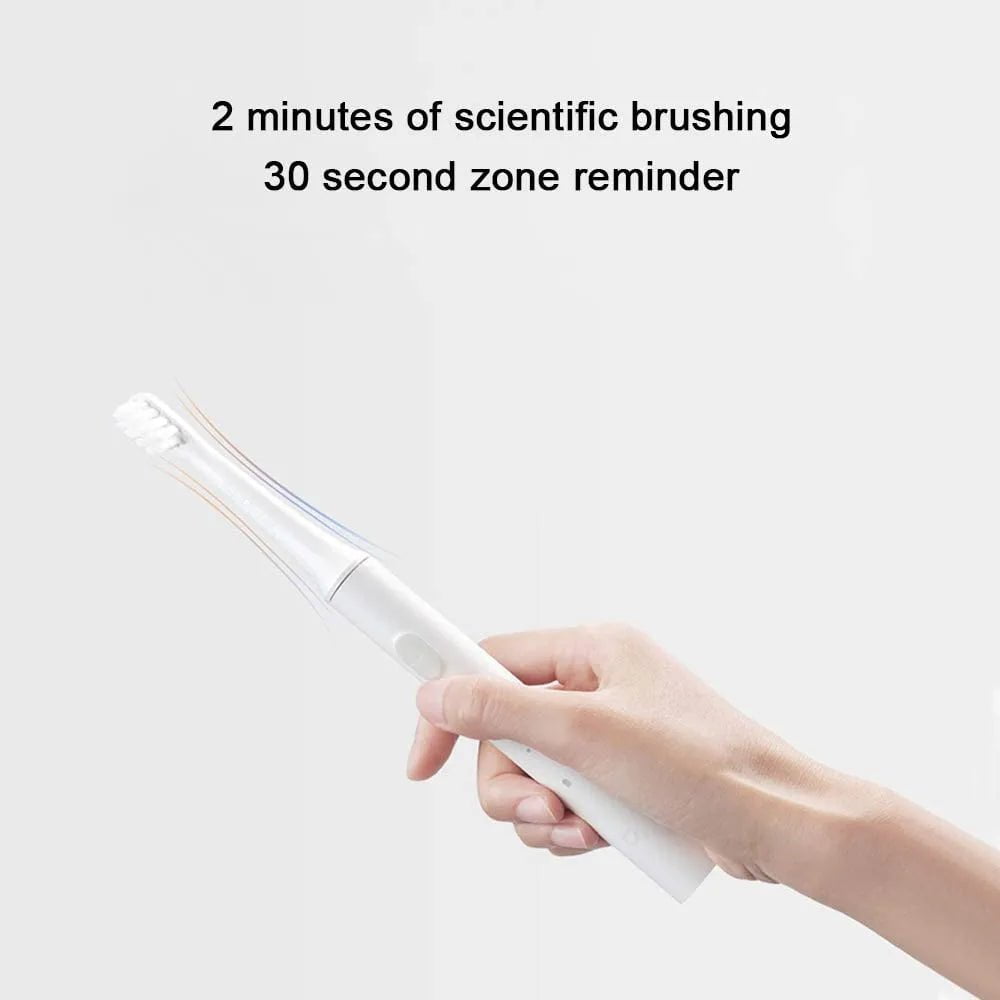 Storazone XIAOMI Mijia T100 Sonic Electric Toothbrush Mi Smart Tooth Brush Colorful USB Rechargeable IPX7 Waterproof For Toothbrushes head