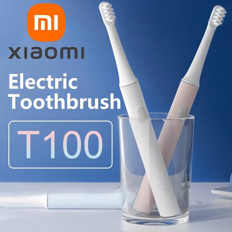 Storazone XIAOMI Mijia T100 Sonic Electric Toothbrush Mi Smart Waterproof Tooth Brush IPX7 Rechargeable USB for Teeth Brush Whitening