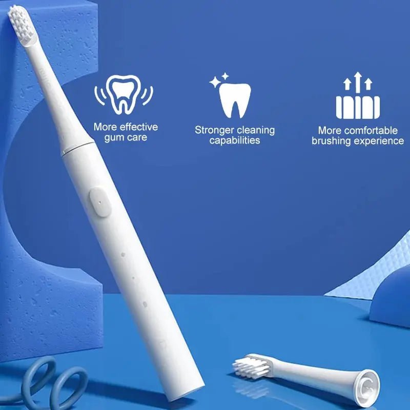 Storazone XIAOMI Mijia T100 Sonic Electric Toothbrush Mi Smart Waterproof Tooth Brush IPX7 Rechargeable USB for Teeth Brush Whitening