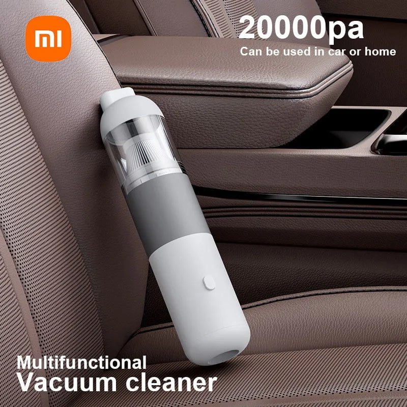 Storazone Xiaomi New Car Vacuum Cleaner Portable Mini Handheld Vacuum Cleaner Smart Home Car Dual-purpose Mi Wireless 20000PA Dust Catcher