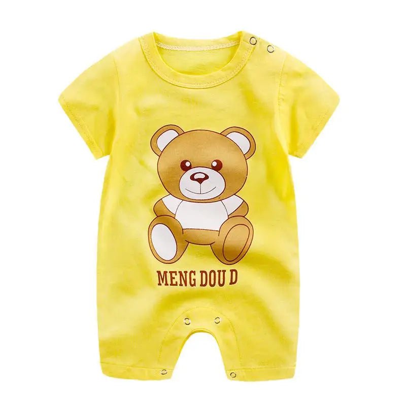 Storazone xiongh / 3M-Height 55-60cm 2023 brand summer baby girl boys clothes one-pieces jumpsuits baby clothing , cotton short romper infant clothes roupas menina