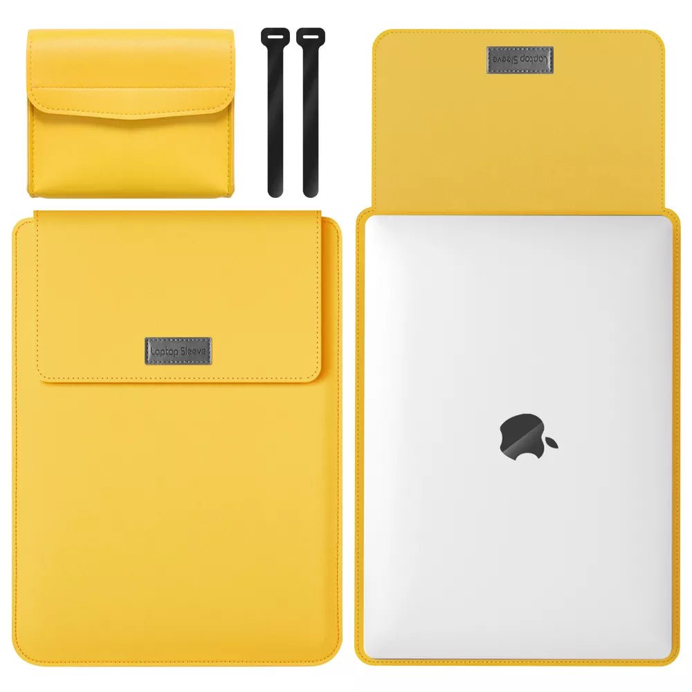 Storazone Yellow / 11-inch Laptop Sleeve Bag Case For Macbook Air Pro 13 M2 M1 2022 2021 Pro 14 16 Notebook Cover For Huawei HP Dell 13.3 15 15.6 Case