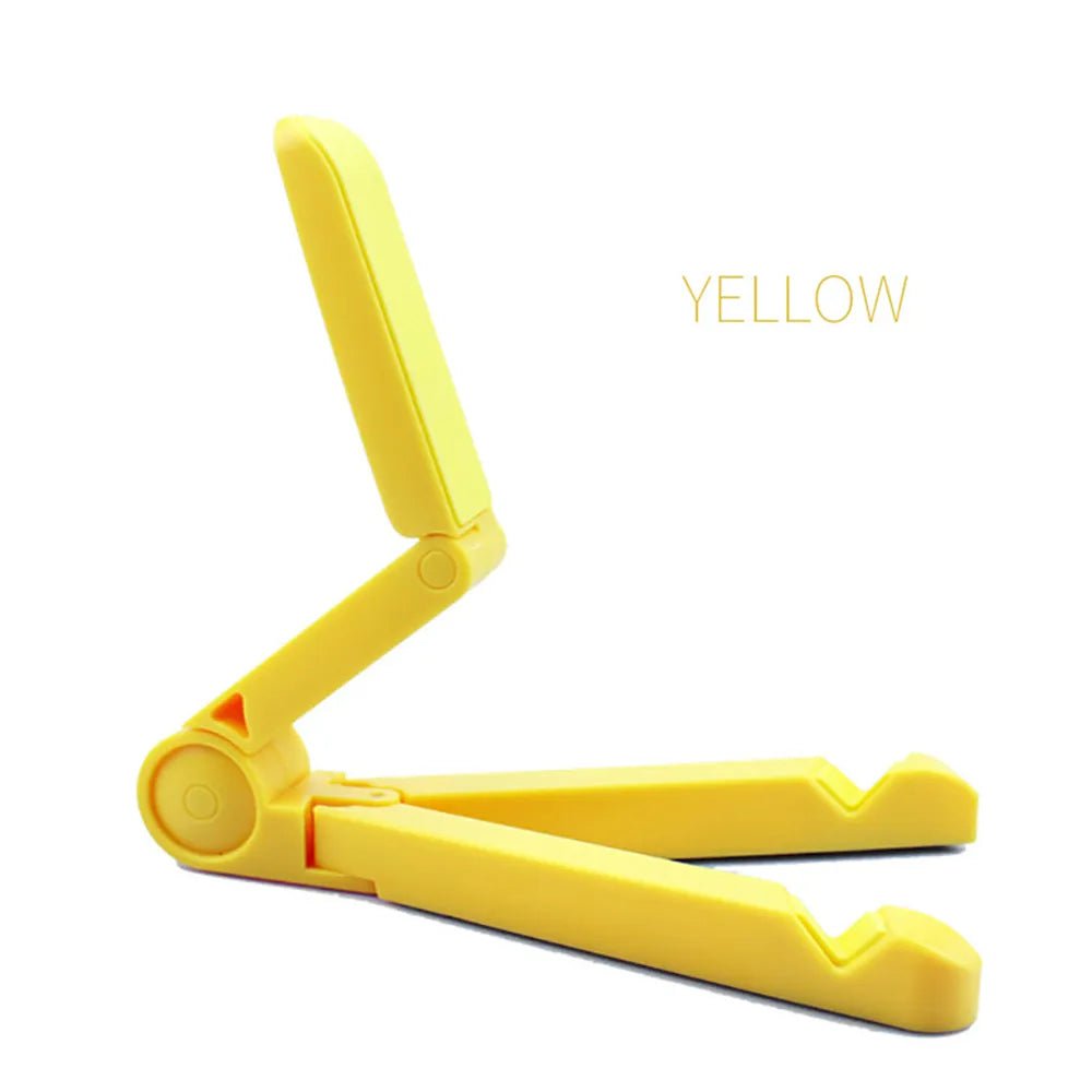 Storazone yellow EMTRA Universal Folding Tablet Holder For iPad Air Pro 4.7 to 12.9 inch For Samsung Xiaomi Huawei Tablet Holder iPad Accessories