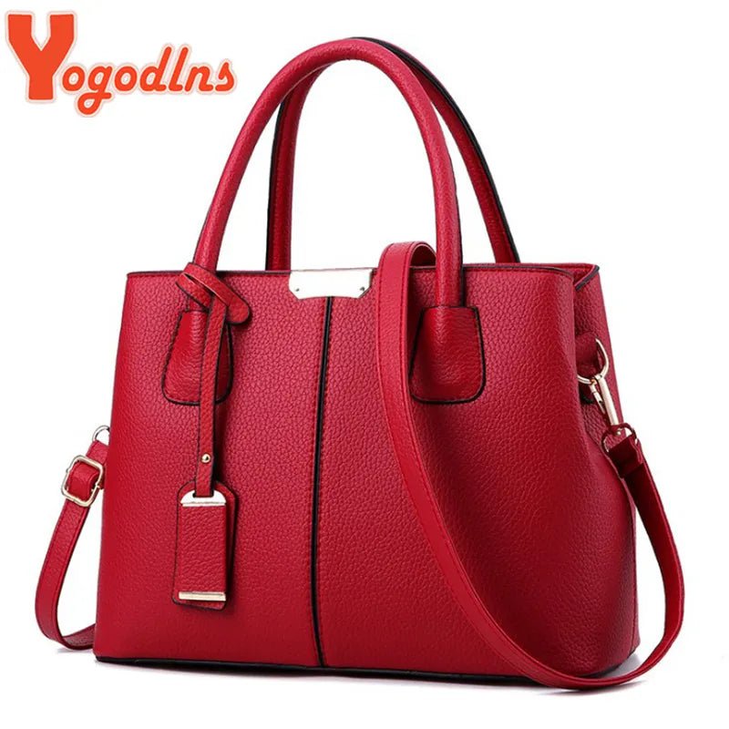 Storazone Yogodlns Famous Designer Brand Bags Women Leather Handbags New  Luxury Ladies Hand Bags Purse Fashion Shoulder Bags