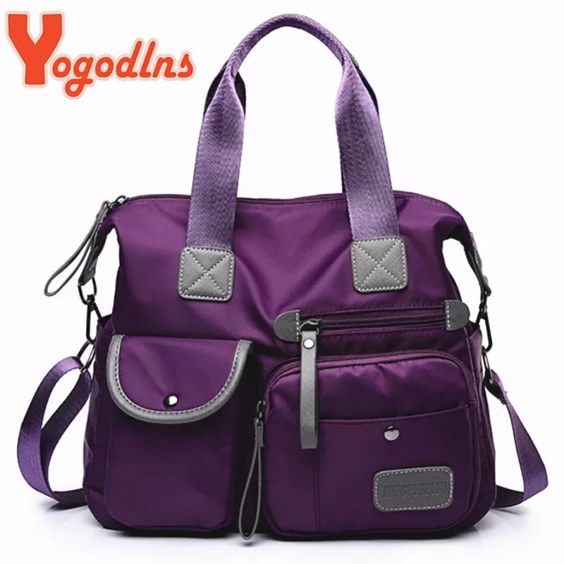 Storazone Yogodlns New Arrival Nylon Women Messenger Bags Casual Large Capacity Ladies Handbag Female Crossbody Shoulder Bags Waterproof