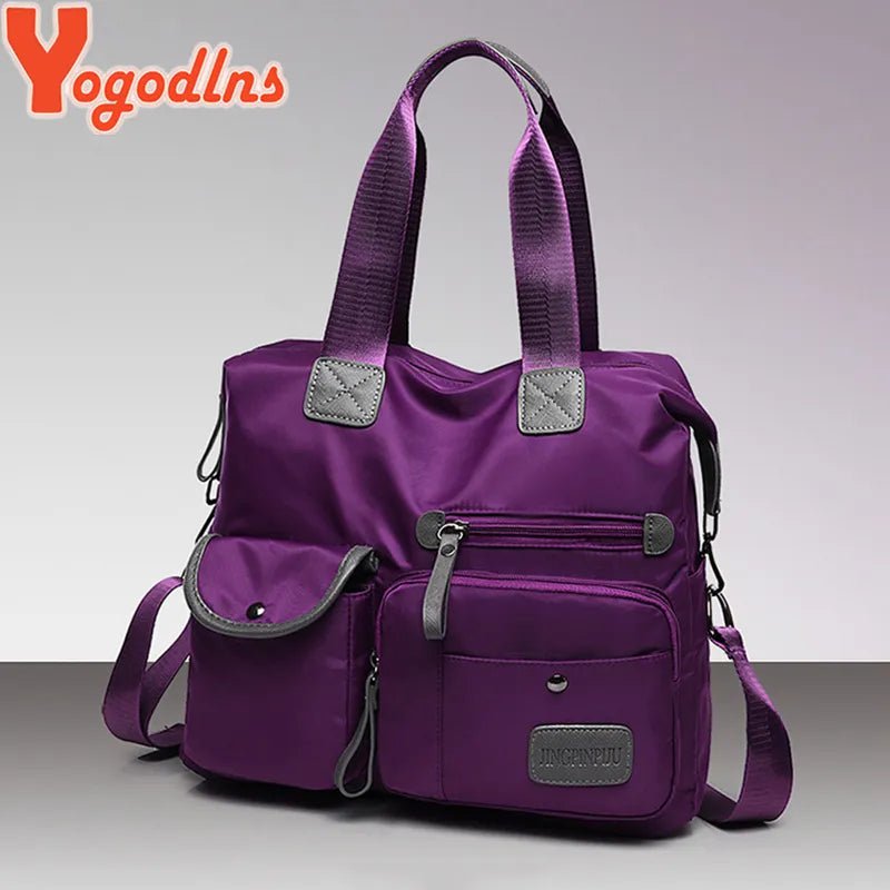 Storazone Yogodlns New Arrival Nylon Women Messenger Bags Casual Large Capacity Ladies Handbag Female Crossbody Shoulder Bags Waterproof