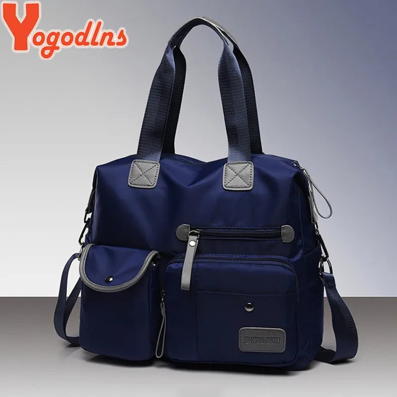 Storazone Yogodlns New Arrival Nylon Women Messenger Bags Casual Large Capacity Ladies Handbag Female Crossbody Shoulder Bags Waterproof